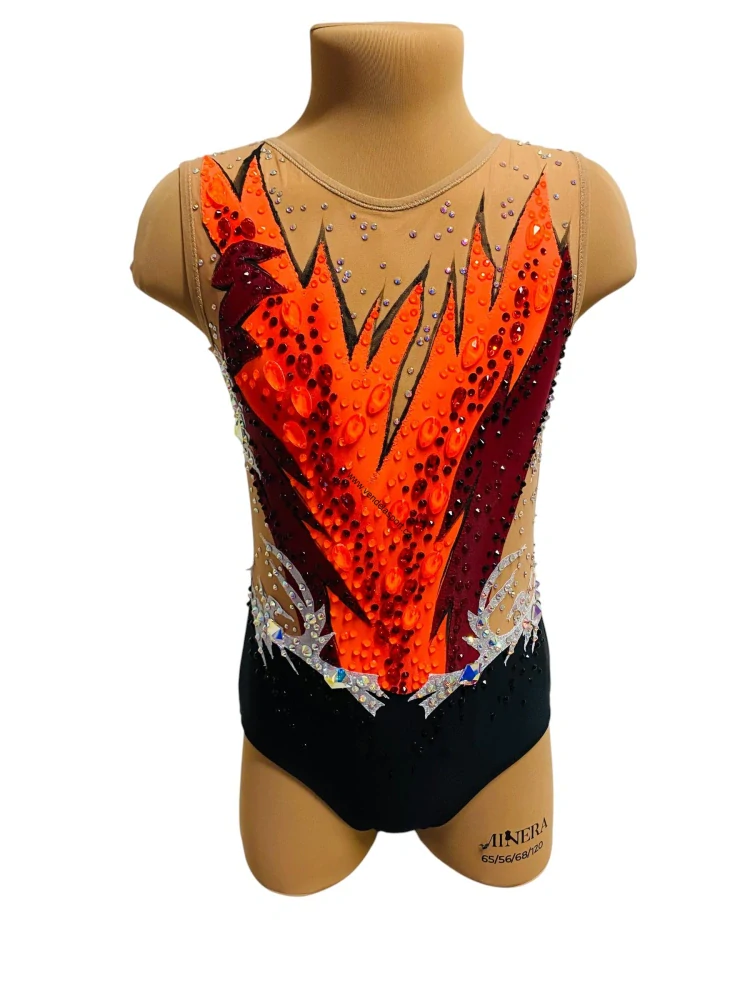 Dres na moderní gymnastiku 120-130