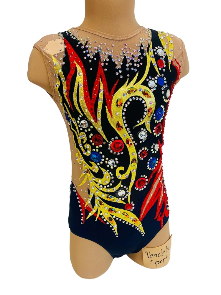 Dres na moderní gymnastiku 140-150