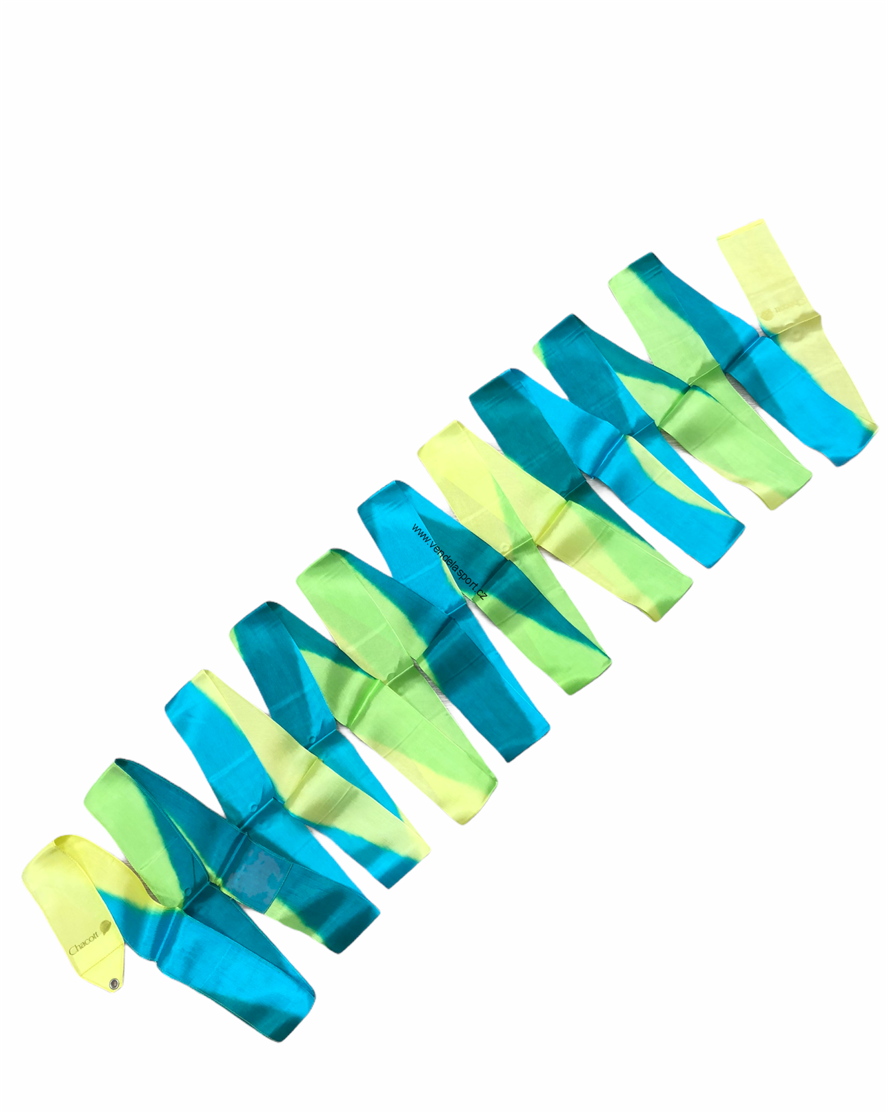 Chacott stuha Gradation Leaf Green 6 m