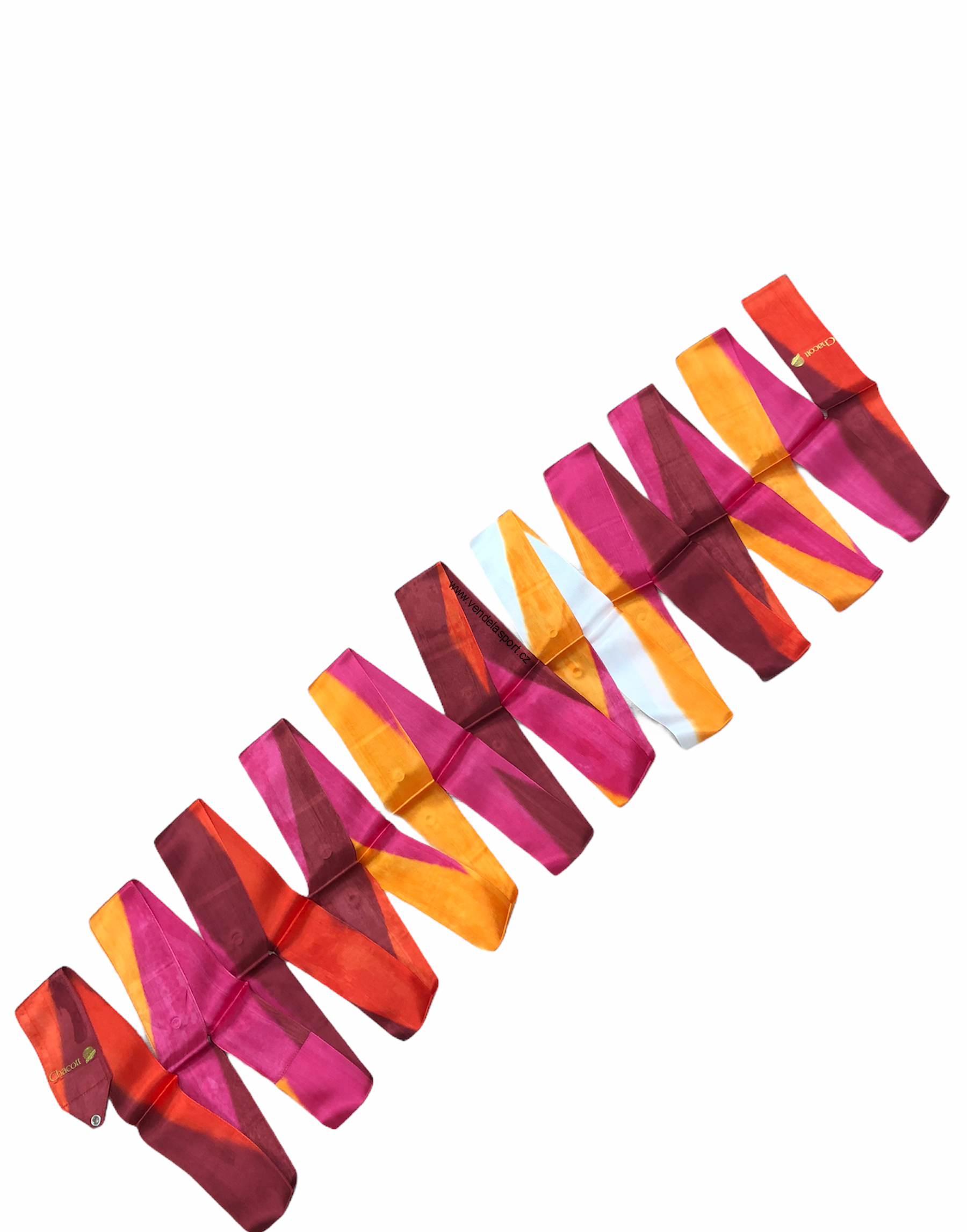 Chacott stuha Gradation Red 6 m