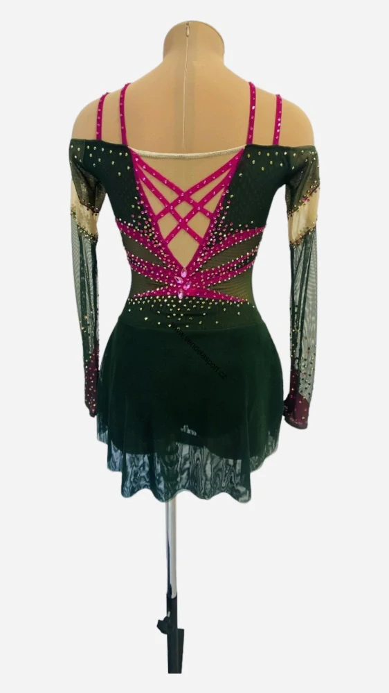 Krasobruslařské šaty 150-154