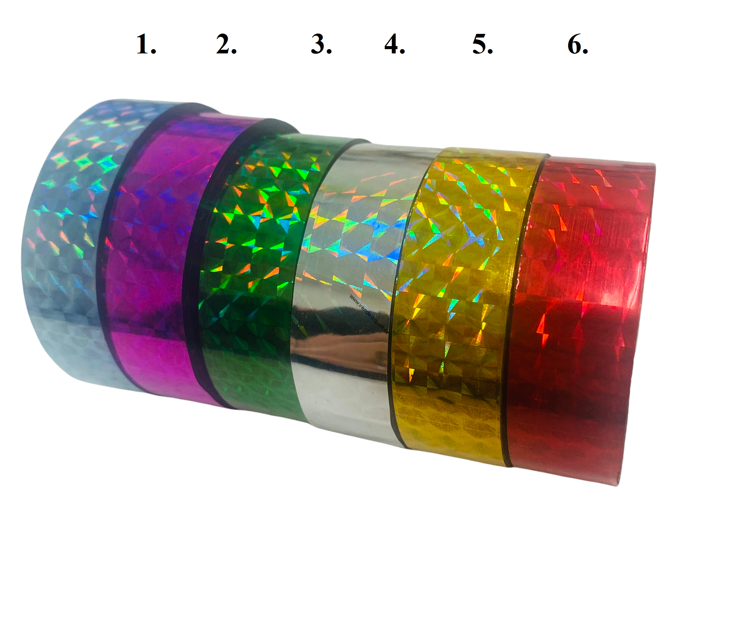 Izolepa holografická-čtvereček 30 m