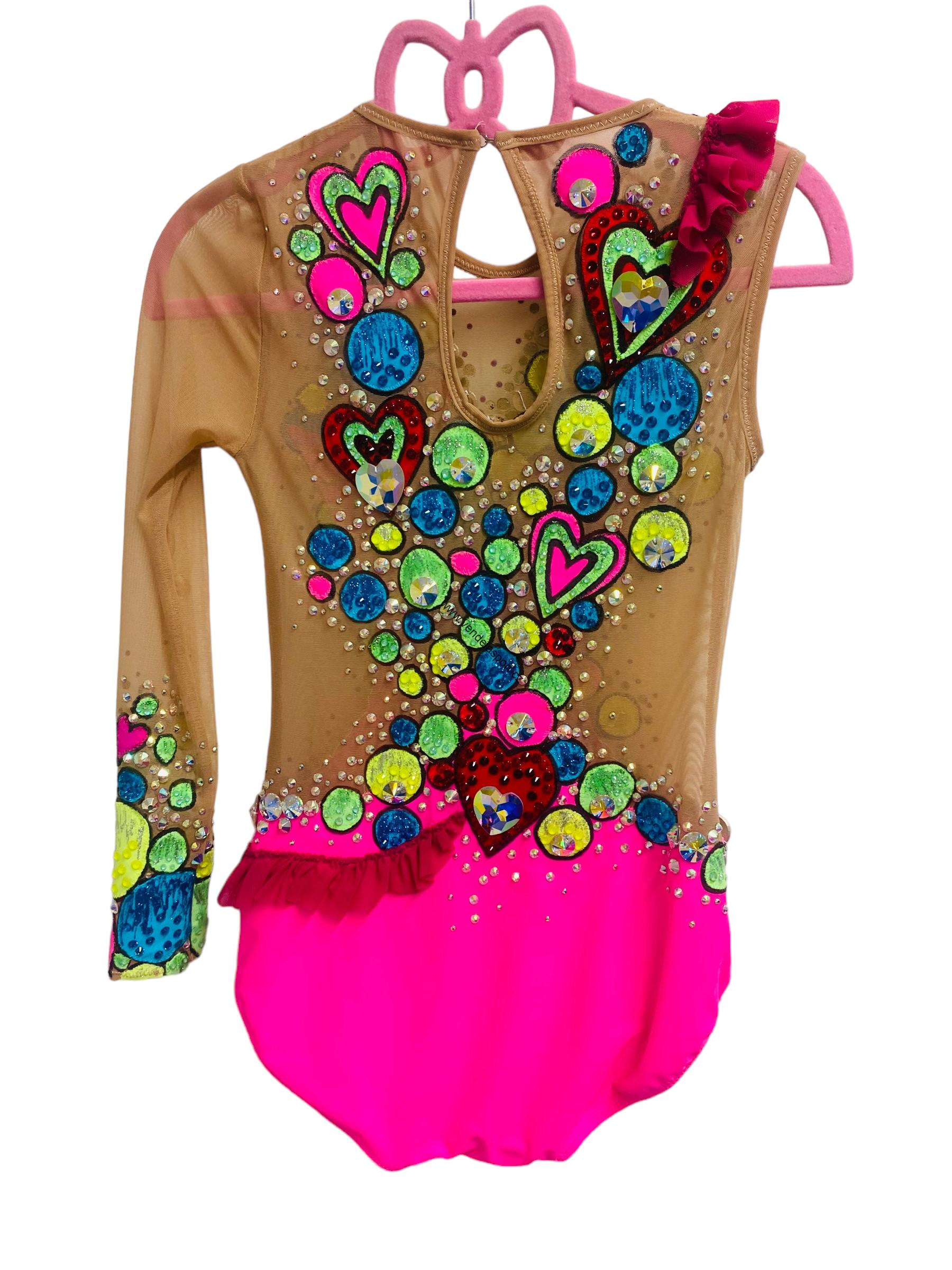 Dres na moderní gymnastiku 130-134