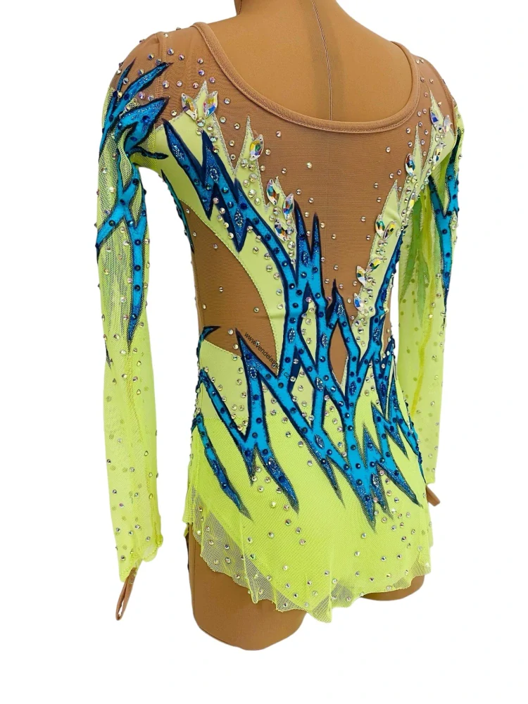 Dres na moderní gymnastiku 130-140