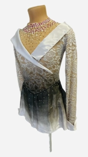 Šaty na krasobruslení S-M