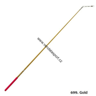 Chacott tyčka ke stuze Flexible metalic Gold 60 cm