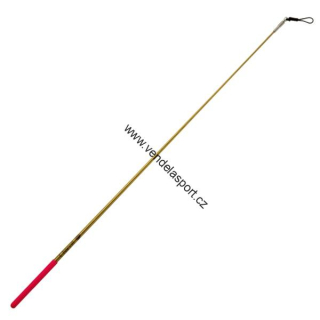 Chacott tyčka ke stuze Super carbon metalic Gold 60 cm