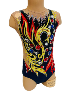 Dres na moderní gymnastiku 140-150