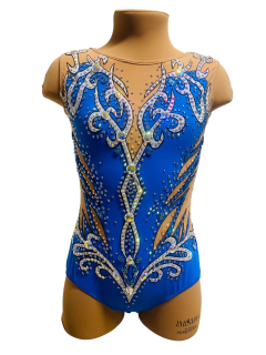 Dres na moderní gymnastiku 140 - 150